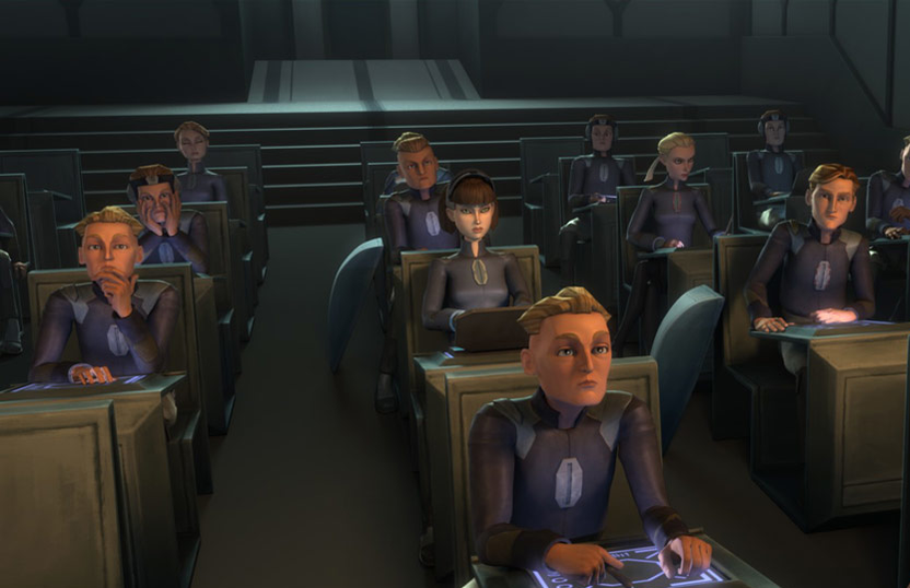star wars the clone wars the academy