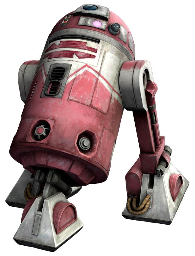 Secura owned a pink astromech droid named QT-KT