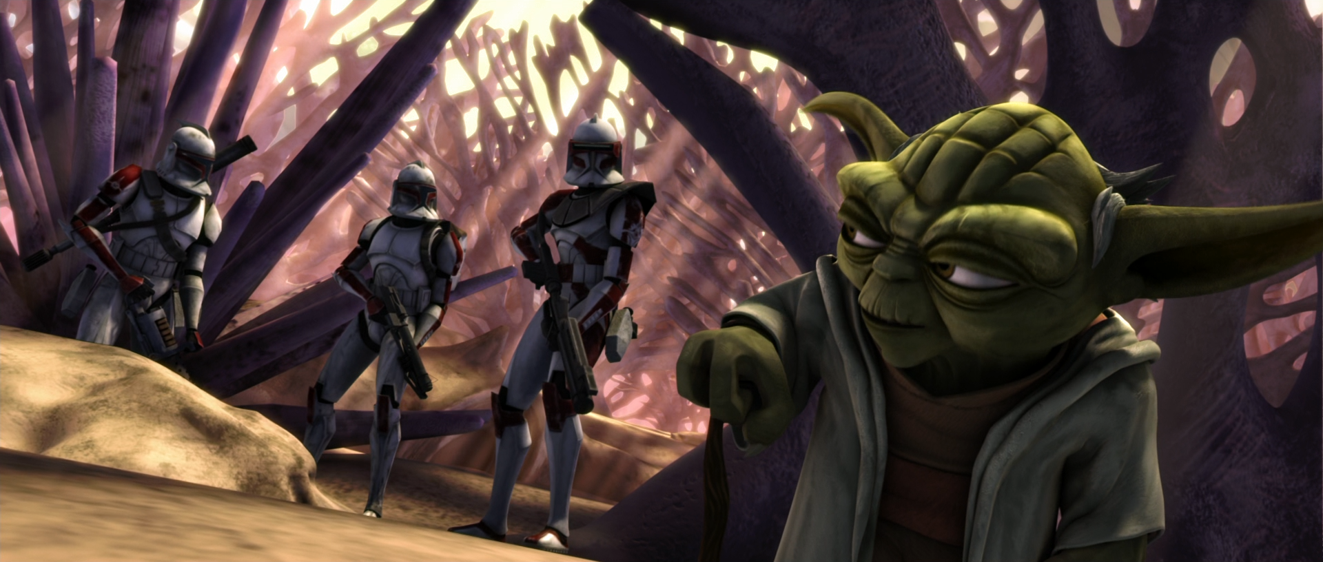 Rys traveled to Rugosa with Yoda, Thire, and Jek on a mission for the Republic.