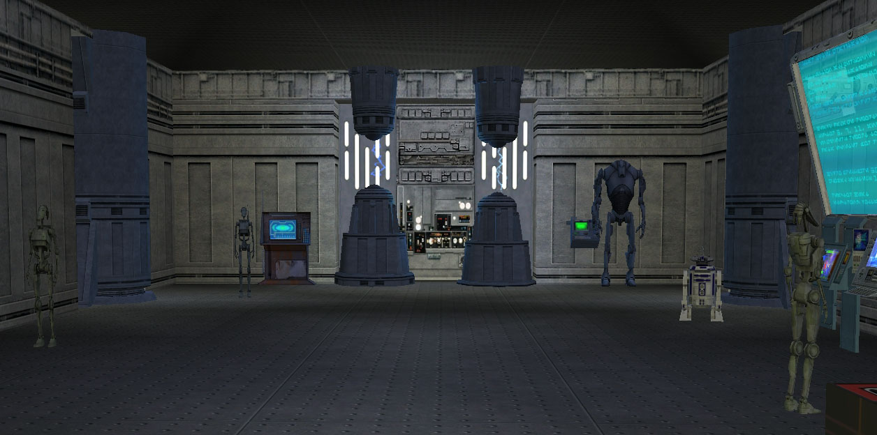 The bottommost level of the Ultragungan Lair, containing various battle droids