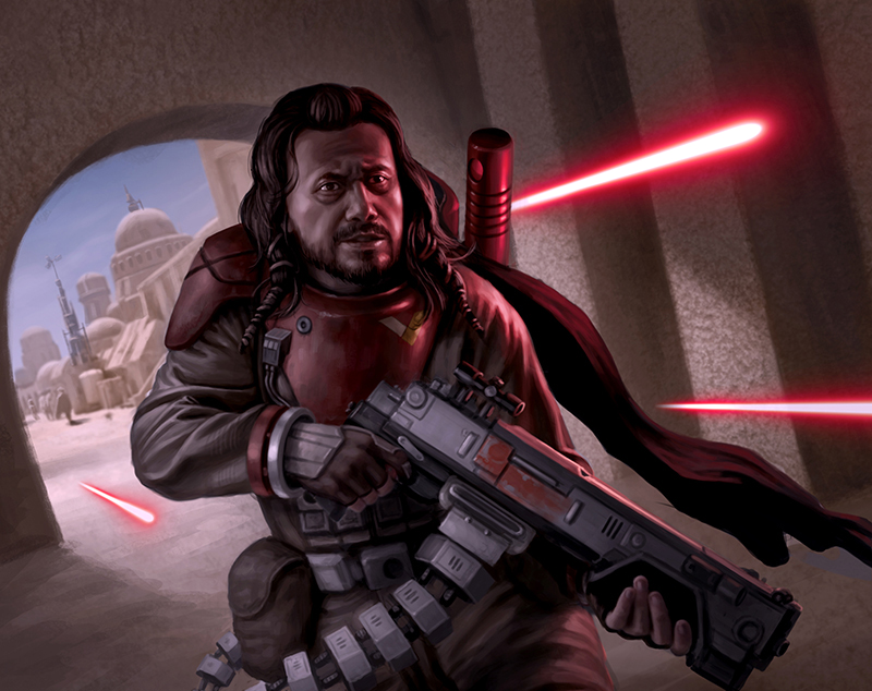 Baze Malbus on Jedha