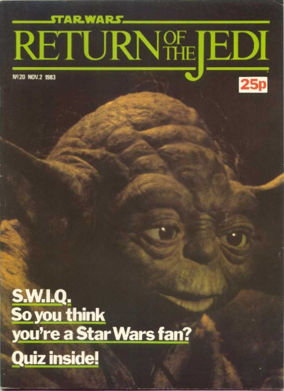 Return of the Jedi Weekly 20 appearance in Common Appearance