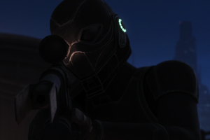 Sniper x taking aim