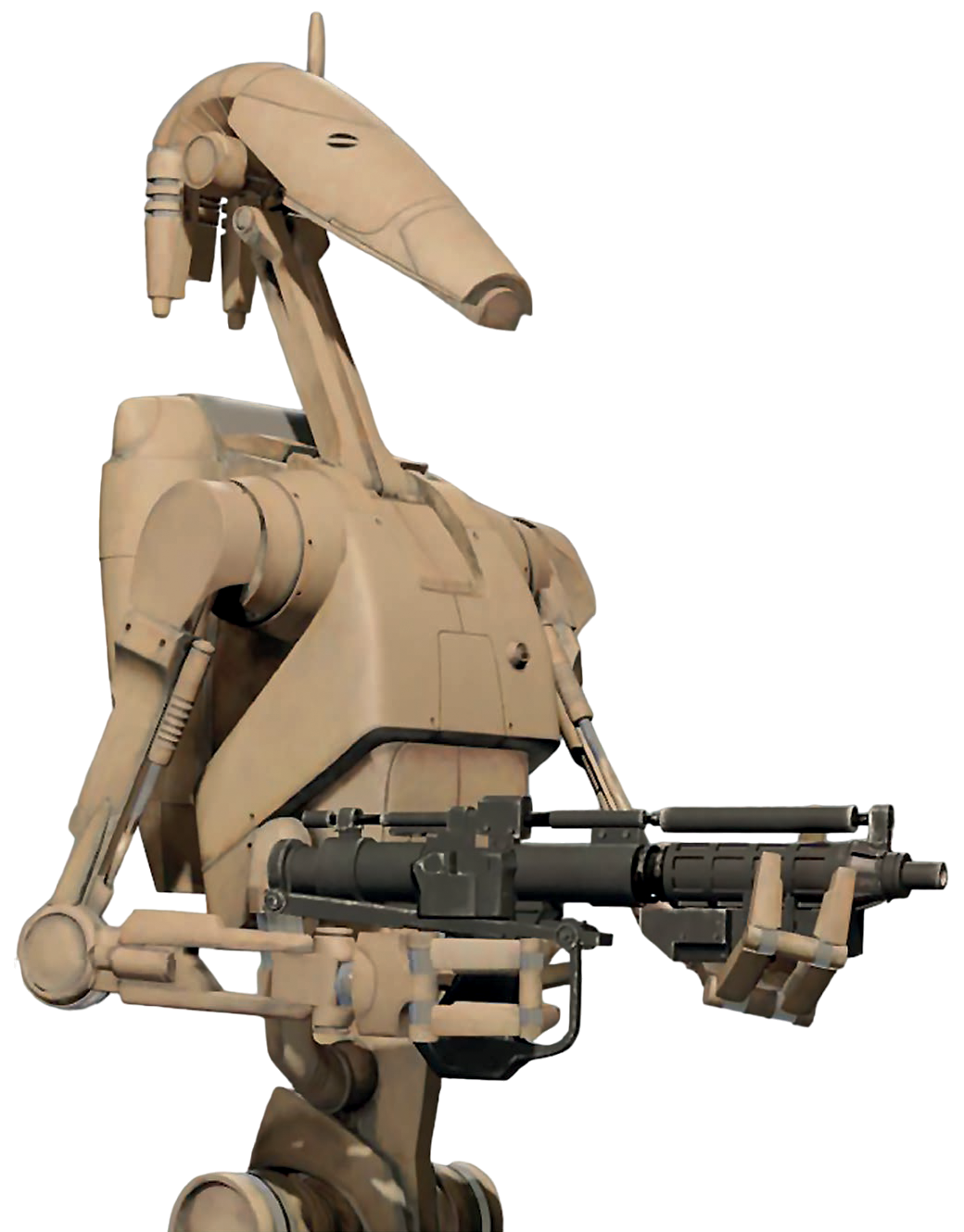 The E-5 was the primary weapon of the B1-series battle droid.