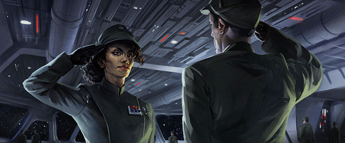 The Imperial losses sustained in the Battles of Yavin and Endor both resulted in younger officers being promoted.