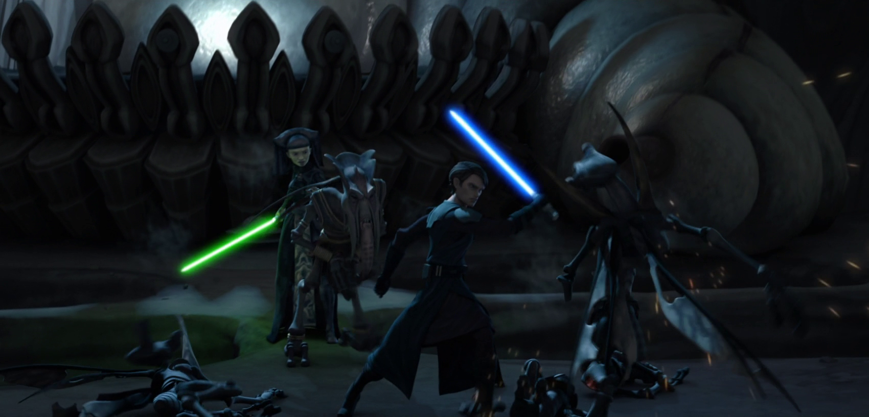 In addition to capturing Poggle, the Jedi ended the reign of a Geonosian queen.