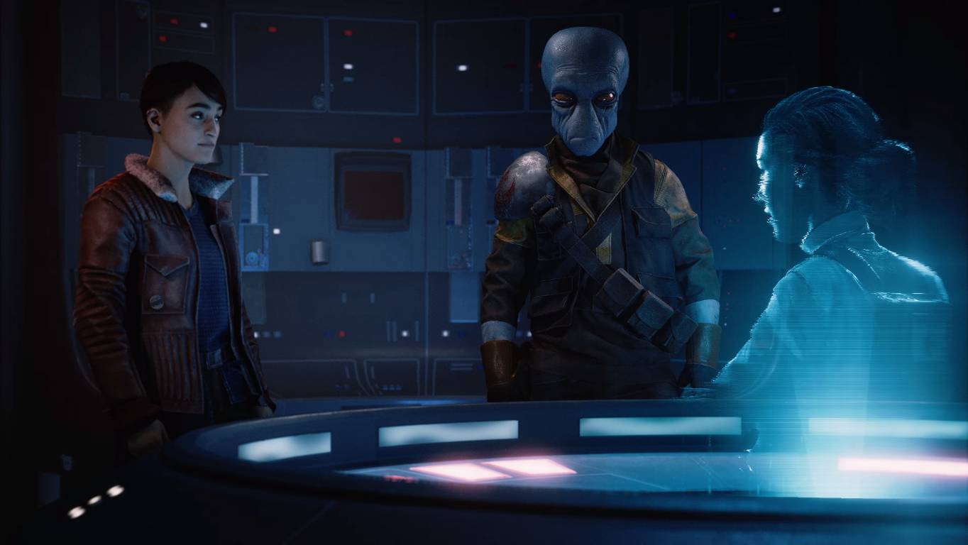 Shriv Suurgav and Zay Versio explain the Opportunity's surrender to Iden Versio.