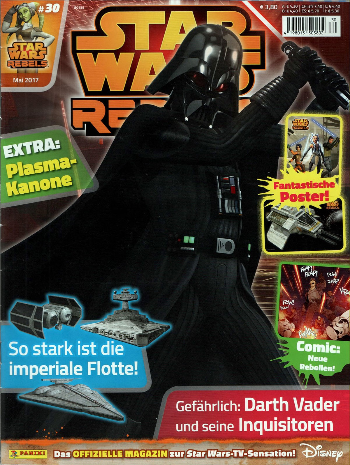 Star Wars Rebels Magazine 30 appearance in Common Appearance