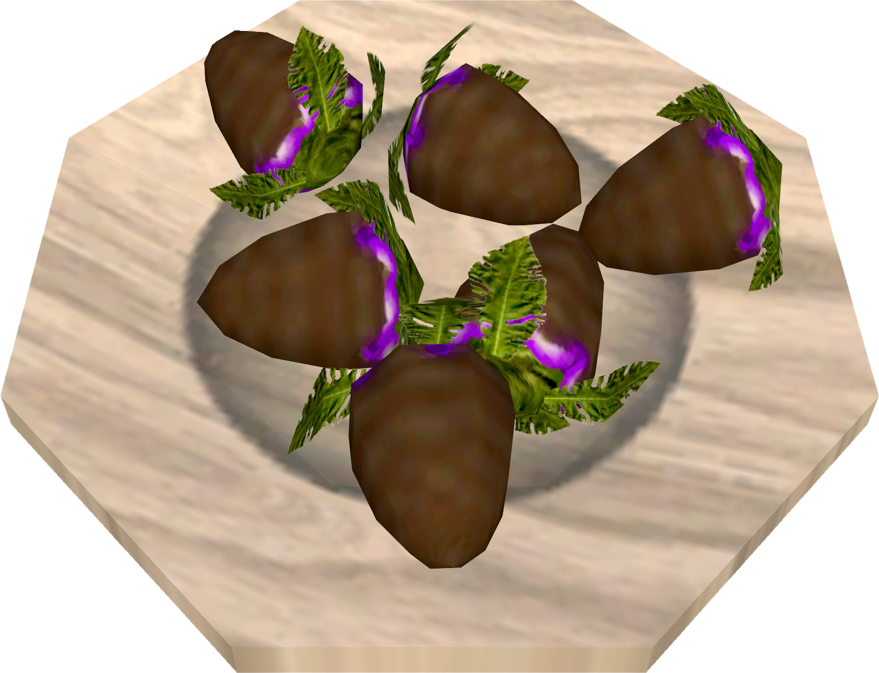 Chocolate covered camby berries.