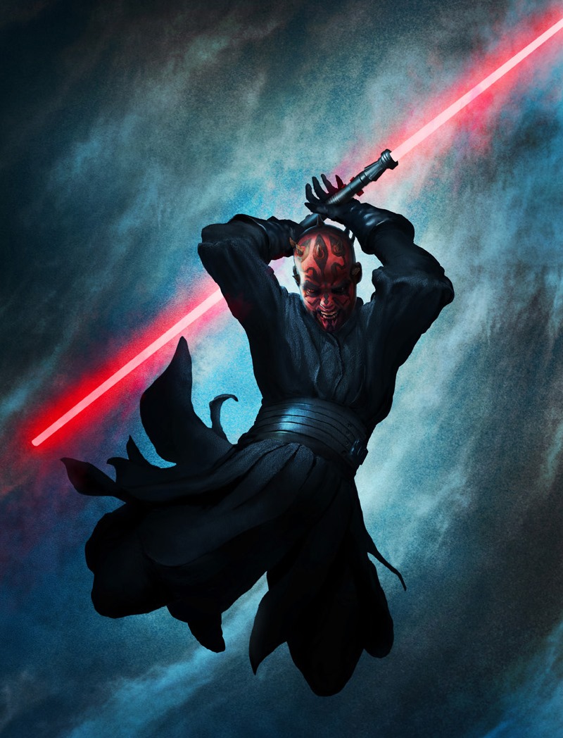 Maul served as an assassin for Darth Sidious and Darth Plagueis