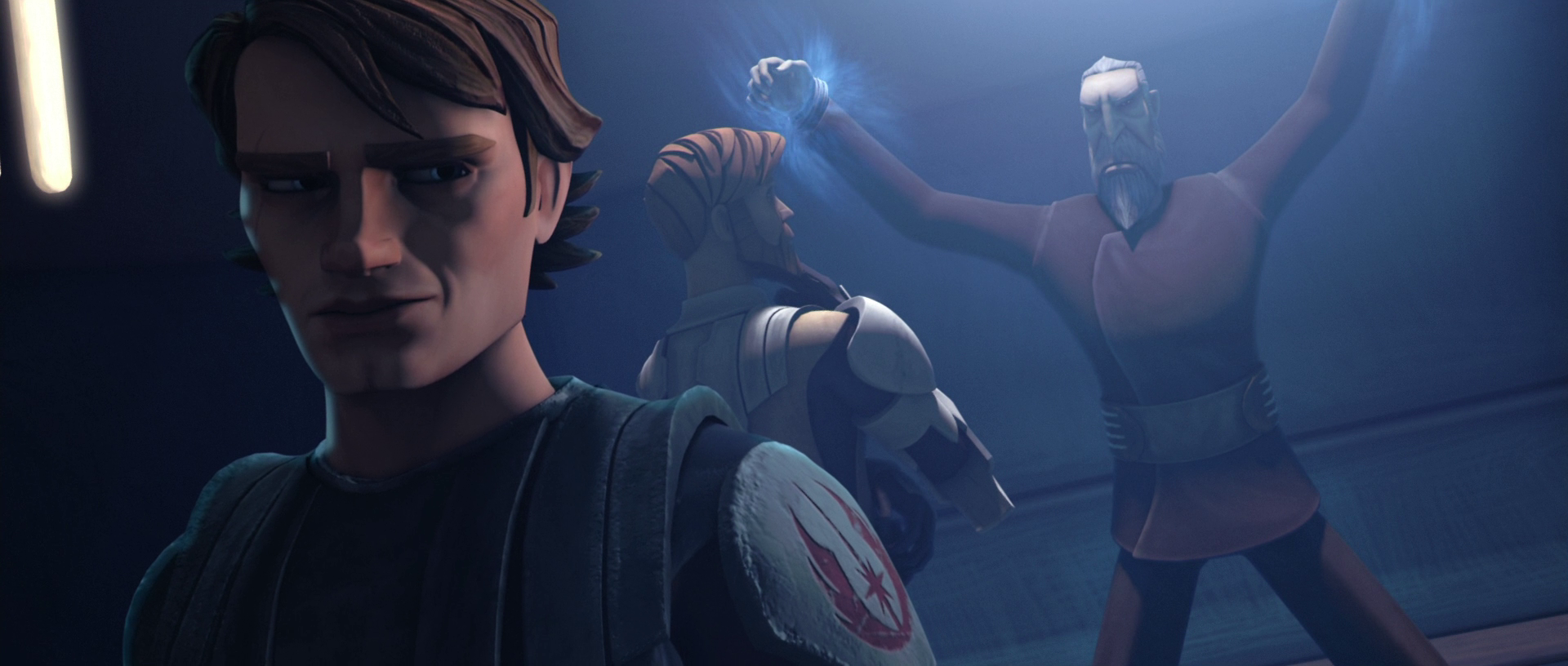 Count Dooku, Anakin Skywalker, and Obi-Wan Kenobi all became hostages of the Ohnaka Gang on Florrum.