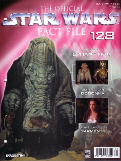 The Official Star Wars Fact File 128 appearance in Common Appearance