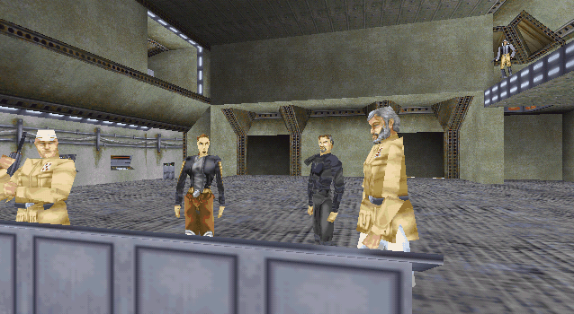 The commander was joined by Mara Jade and Kyle Katarn during the attack.