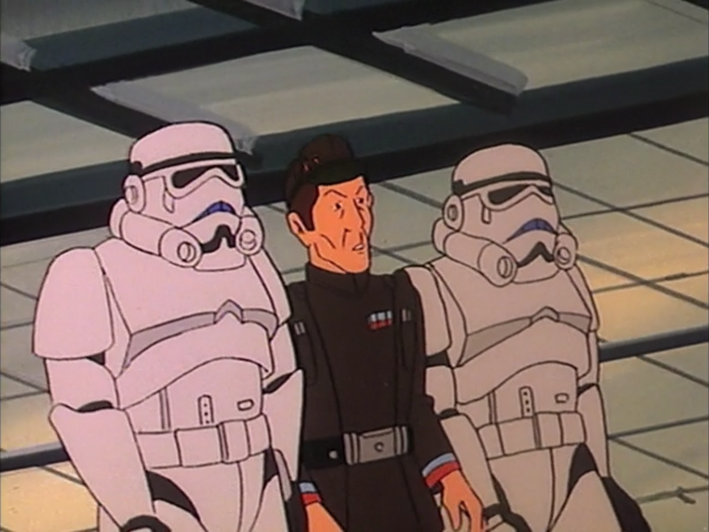 Admiral Kazz's loyalties belonged to the Galactic Empire.