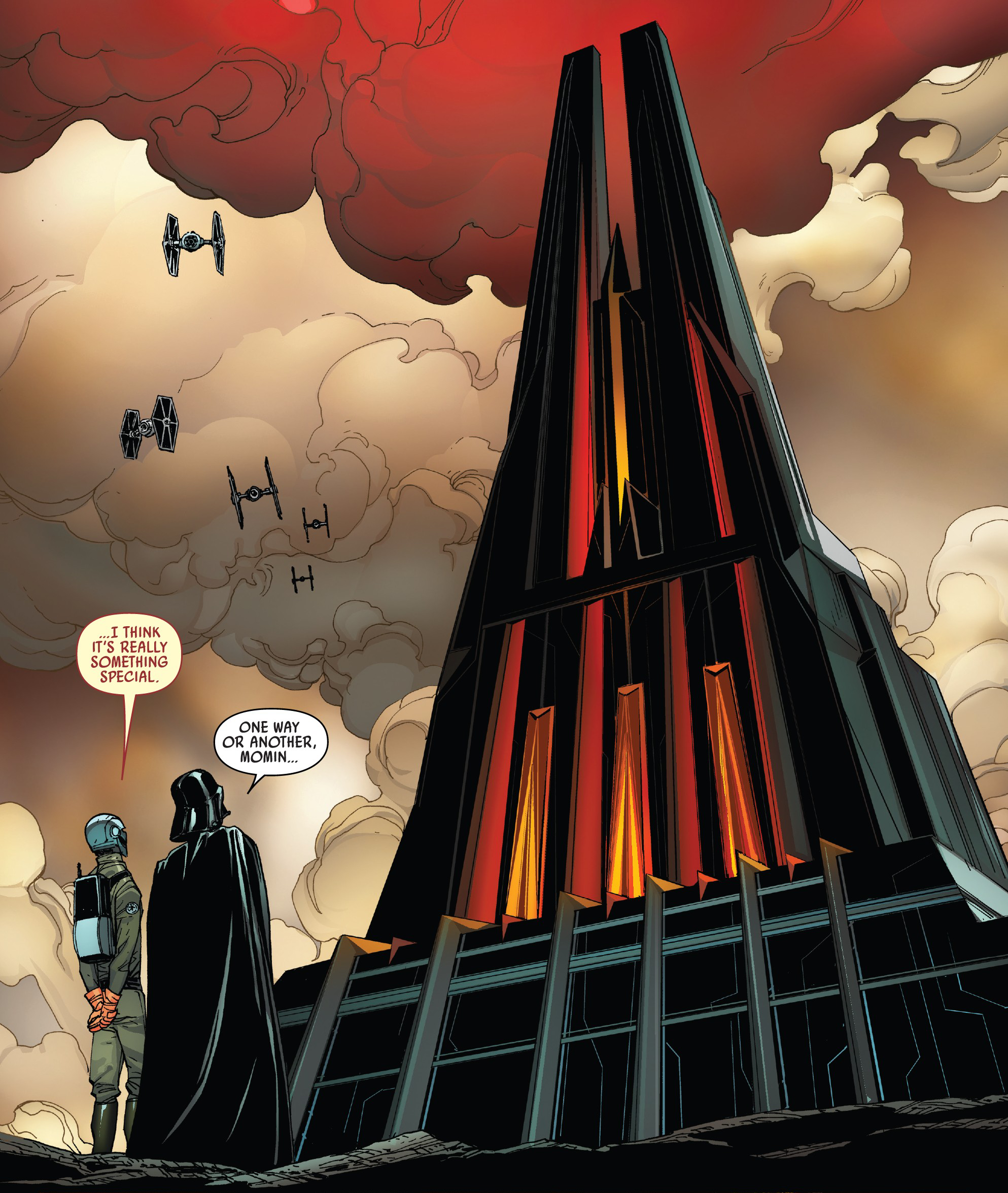 Fortress Vader was a Sith stronghold constructed on Mustafar during the rise of the Empire.