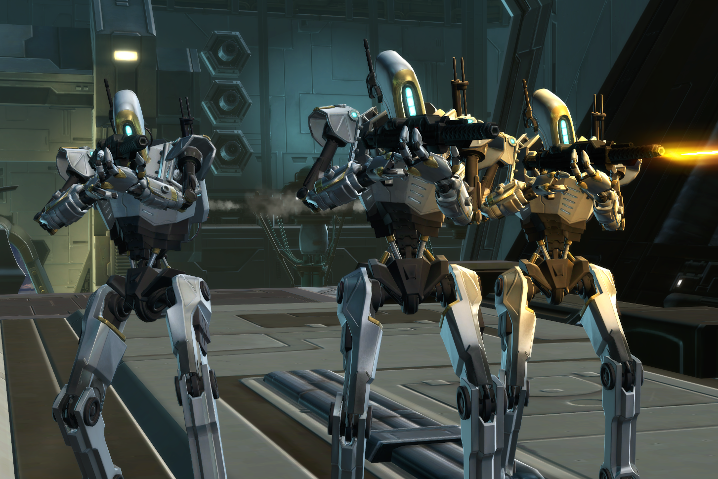 Purifier droid appearance in Common Appearance