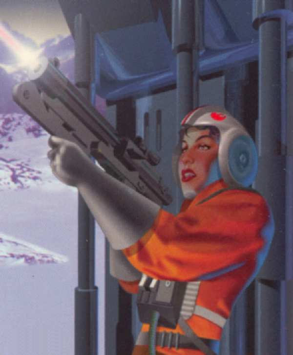 Keith Carter's illustration of a female Rookie One