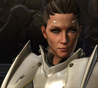 Senya in Alliance war room
