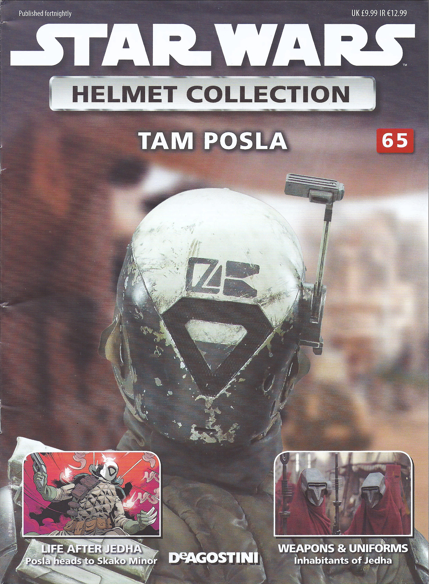Issue 65 Star Wars Helmet Collection DeAgostini Tam Posla 