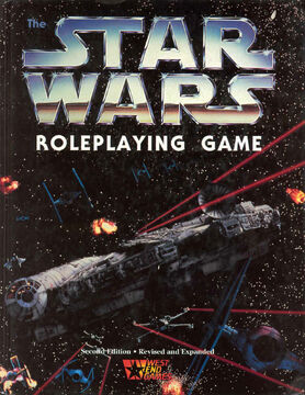 Star Wars RPG 2nd Edition Revised and Expanded West End Games 1996