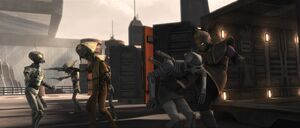 The Shadow Collective's attack begins