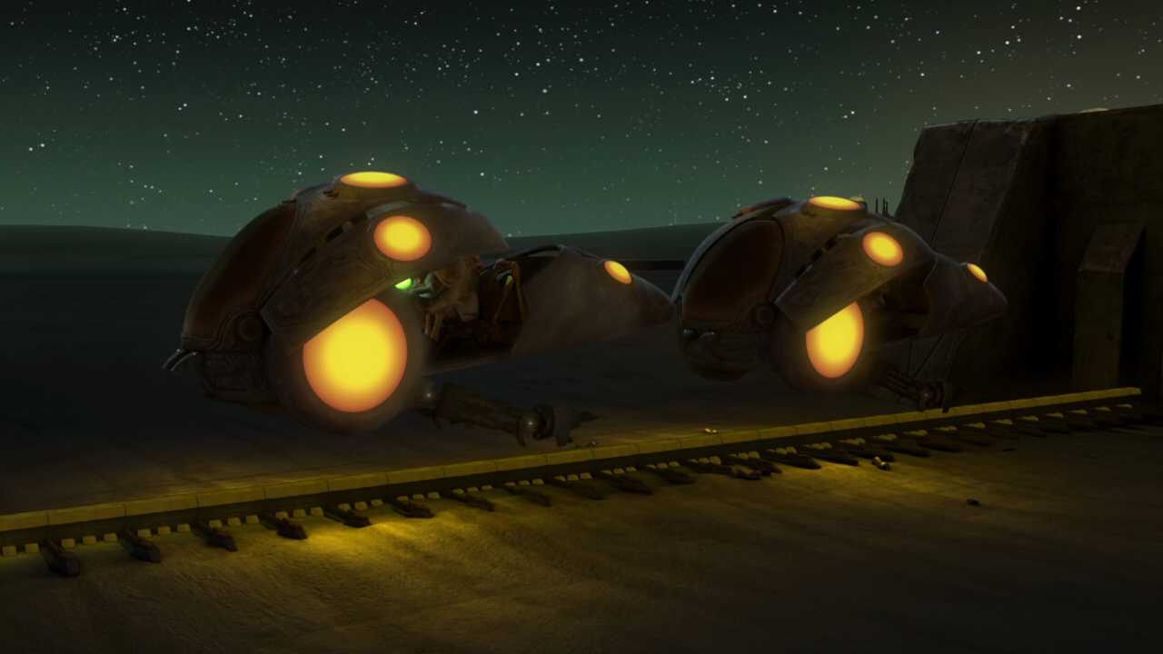 Railspeeder appearance 