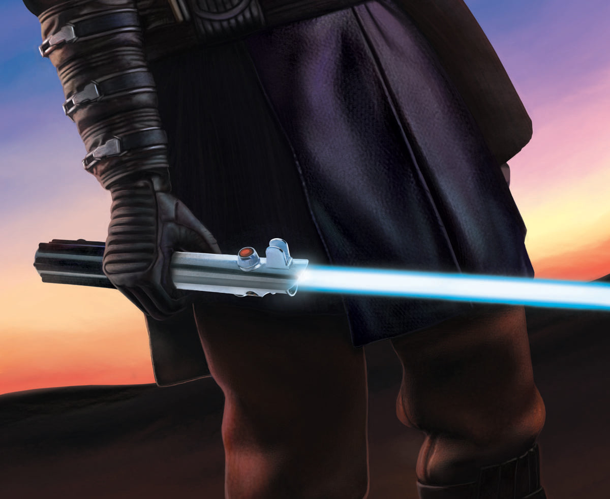 The Skywalker lightsaber was a Jedi weapon forged in the Clone Wars.