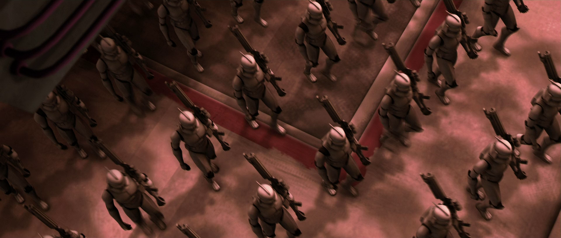 Using the clone troopers from Kamino, the Republic Military was reactivated at the start of the Clone Wars.