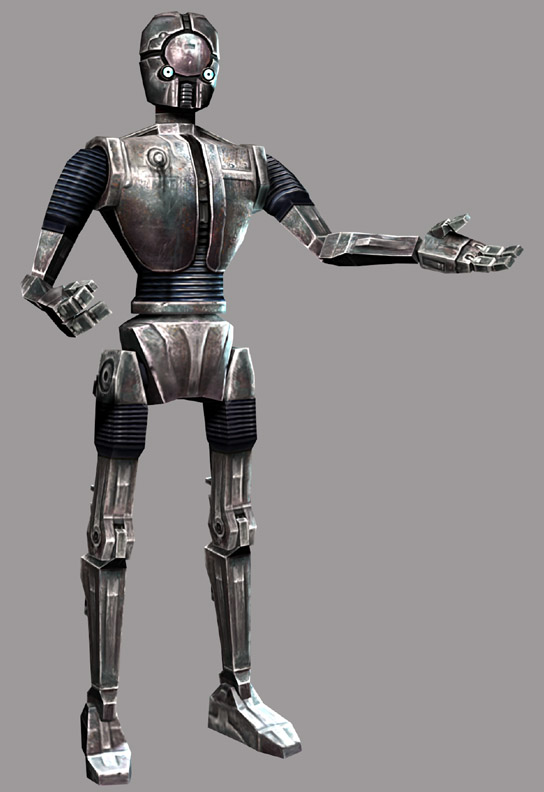 GE3-series protocol droid appearance in Common Appearance