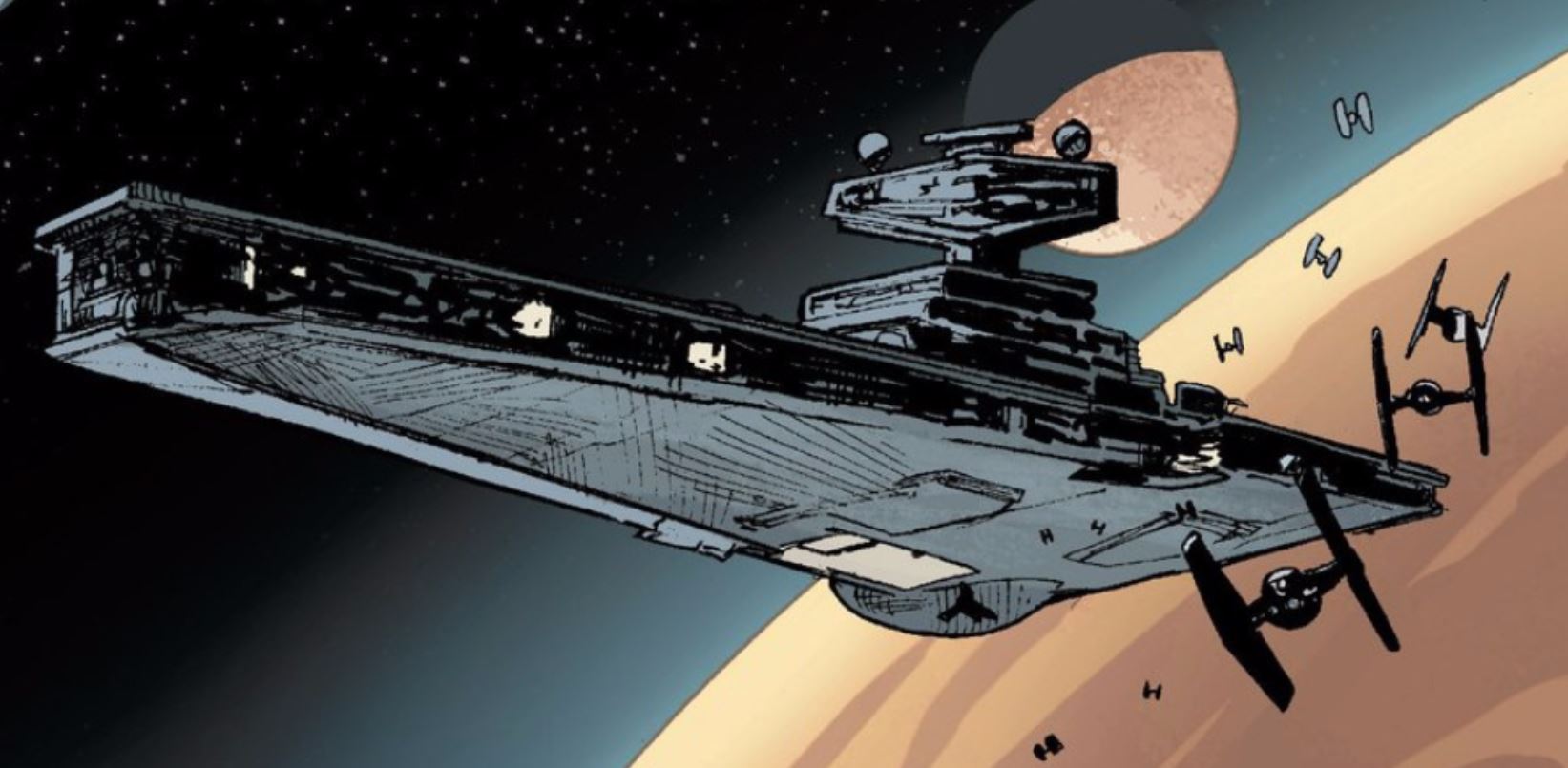 Dreed's Star Destroyer appearance in Common Appearance