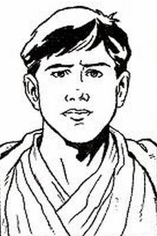 Jacen Solo as a student in the early stages of the war