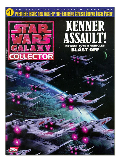Star Wars Galaxy Collector Magazine 1999 #3 MIP 