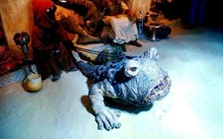 Bubo in Jabba’s Throne Room