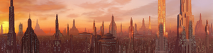 Coruscant landscape TPM