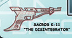 An animated version of the Sacros K-11, as shown on the Boba Fett Character Key from Acme Archives.