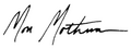 Mon Mothma's signature