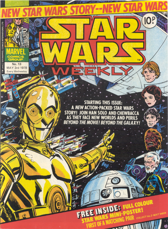 Star Wars Weekly 13 appearance in Common Appearance