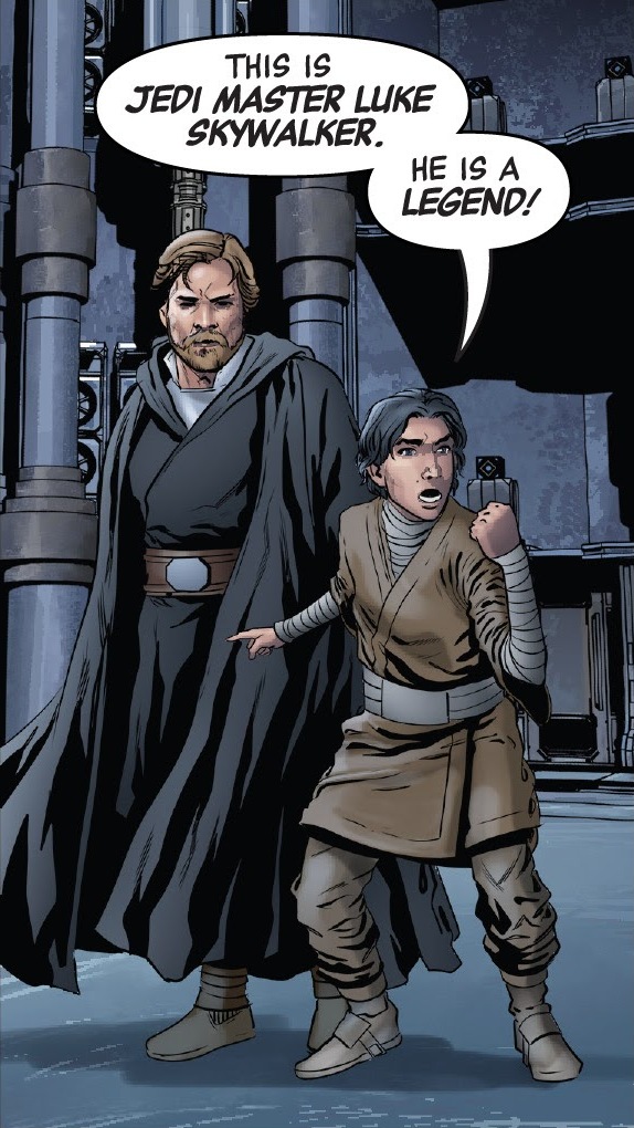 Luke Skywalker and Ben Solo were heirs to the powerful bloodline of Anakin Skywalker.