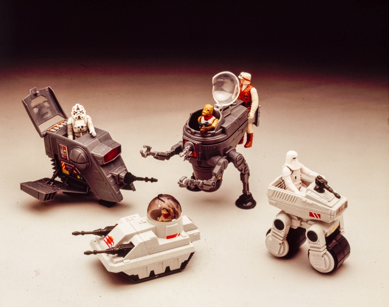 Palitoy made action figures and original vehicle designs based on the Star Wars films.