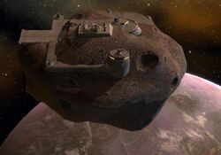 Pirate asteroid base