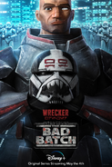 Star Wars The Bad Batch Wrecker poster