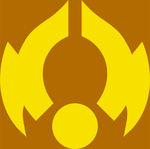 The earliest known symbol of the , dominant government of this period.