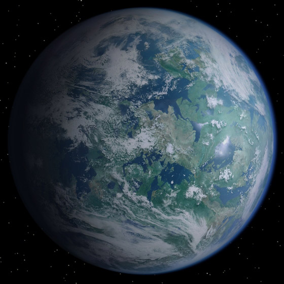 The planet Alderaan, the namesake of the award