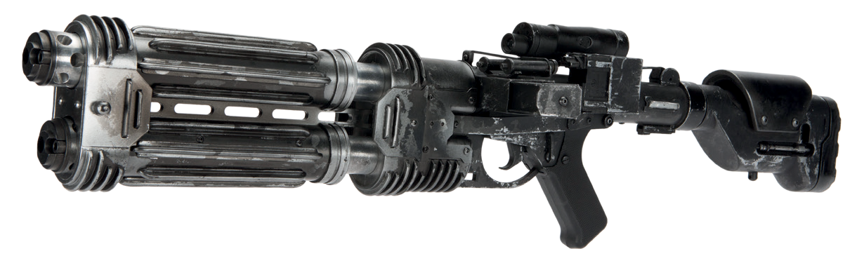 E-22 reciprocating double-barreled blaster rifle appearance in Common Appearance