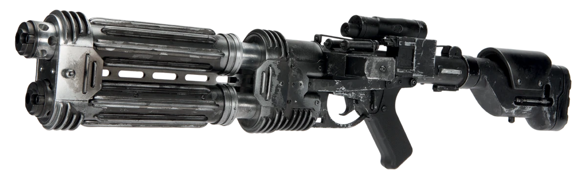 E-22 reciprocating double-barreled blaster rifle | Wookieepedia | Fandom