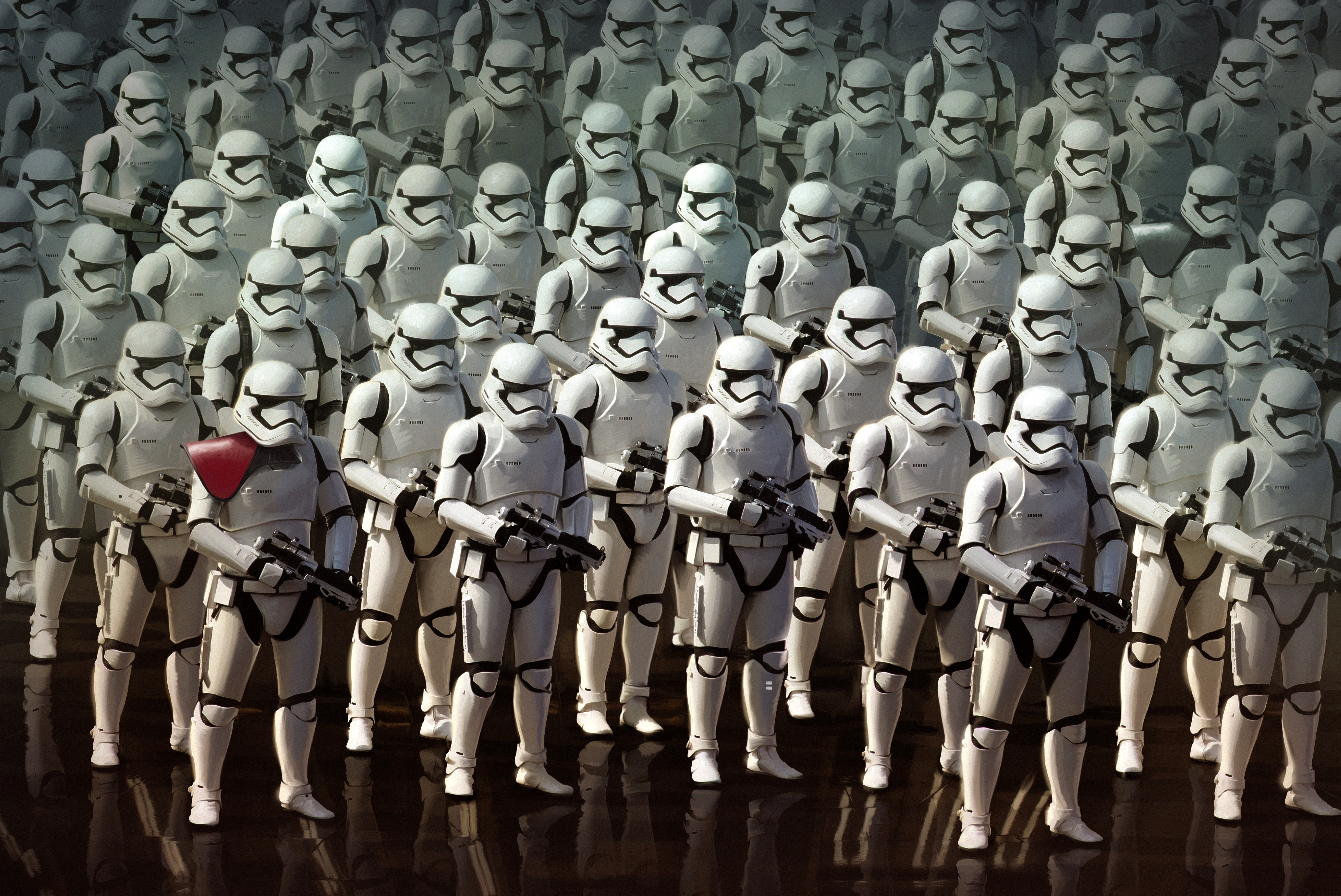 Star Wars Big Fig First Order Stormtrooper Sergeant Black Pauldron 18” **Bonus** 
