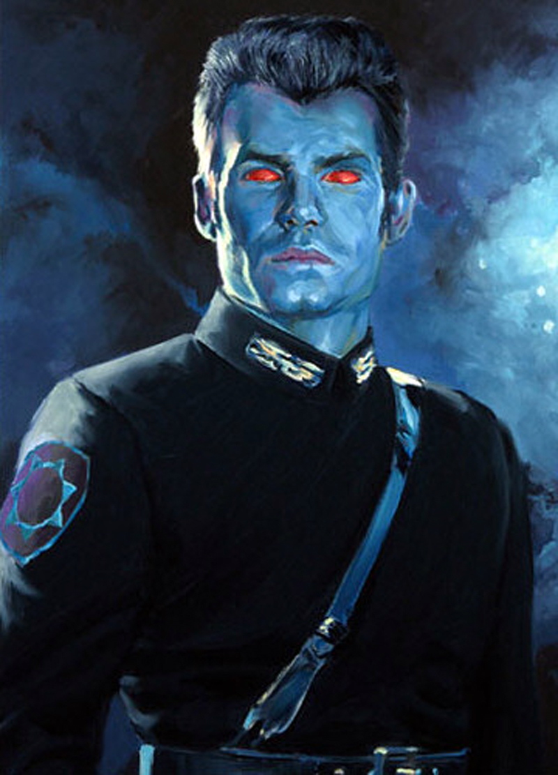 Grand Admiral Thrawn was a male Chiss.