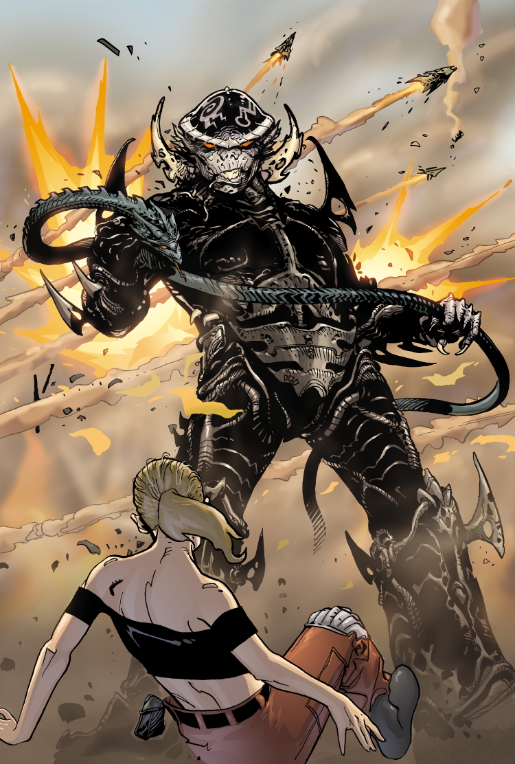 The Yuuzhan Vong invade the galaxy