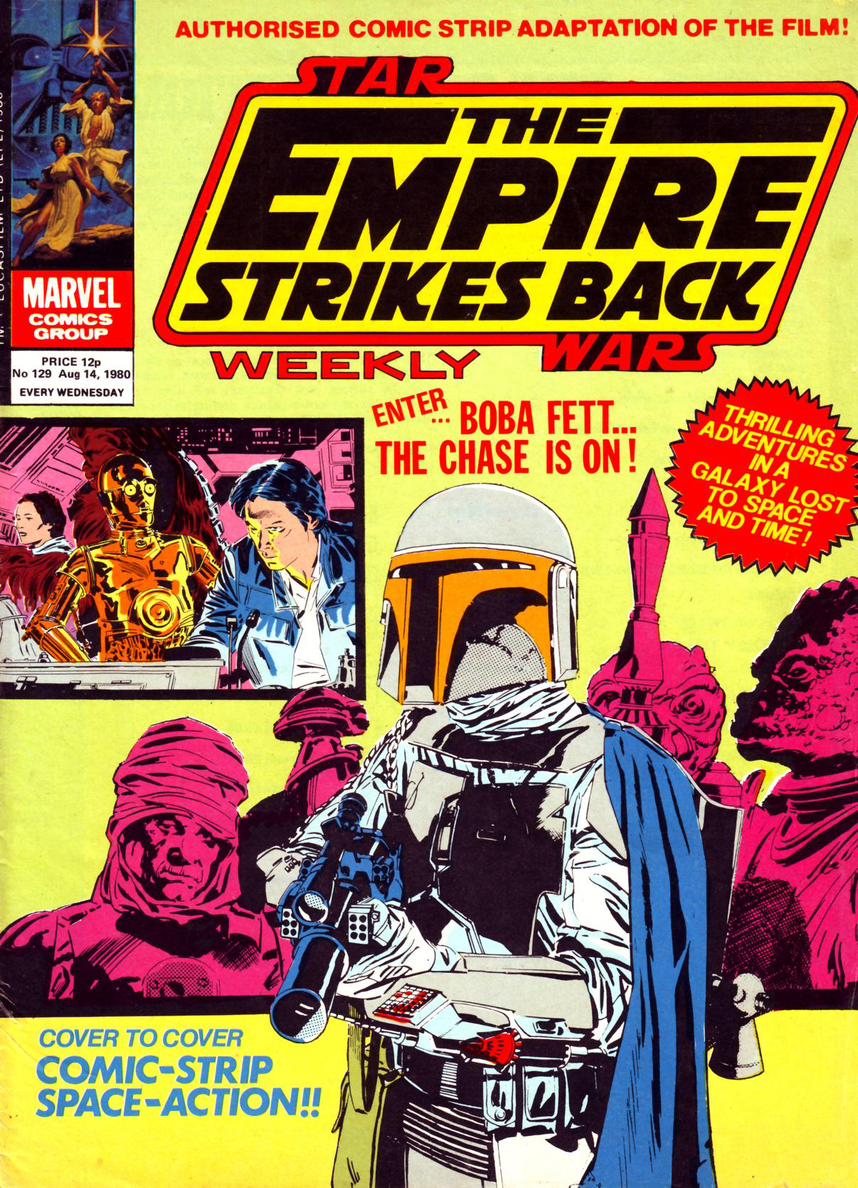 The Empire Strikes Back Weekly 129 appearance in Common Appearance