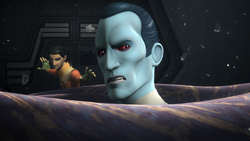 Thrawn about to take a ride